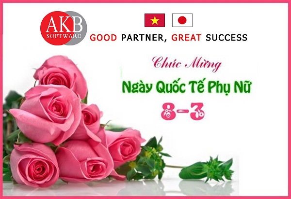 Chào mừng ngày quốc tế phụ nữ 8-3