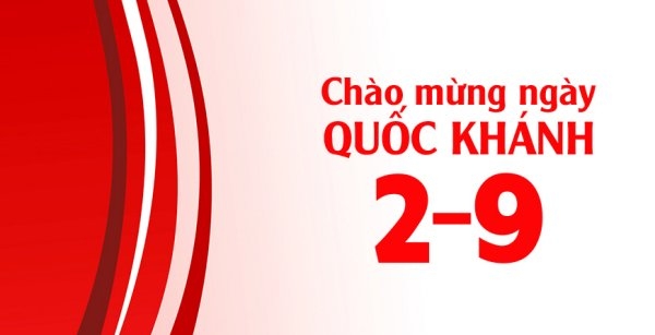 THÔNG BÁO LỊCH NGHỈ LỄ QUỐC KHÁNH 02/9/2019