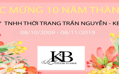 Chúc mừng 10 năm thành lập KB Fashion