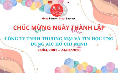 Chúc mừng thành lập 19 năm AIC Hồ Chí Minh