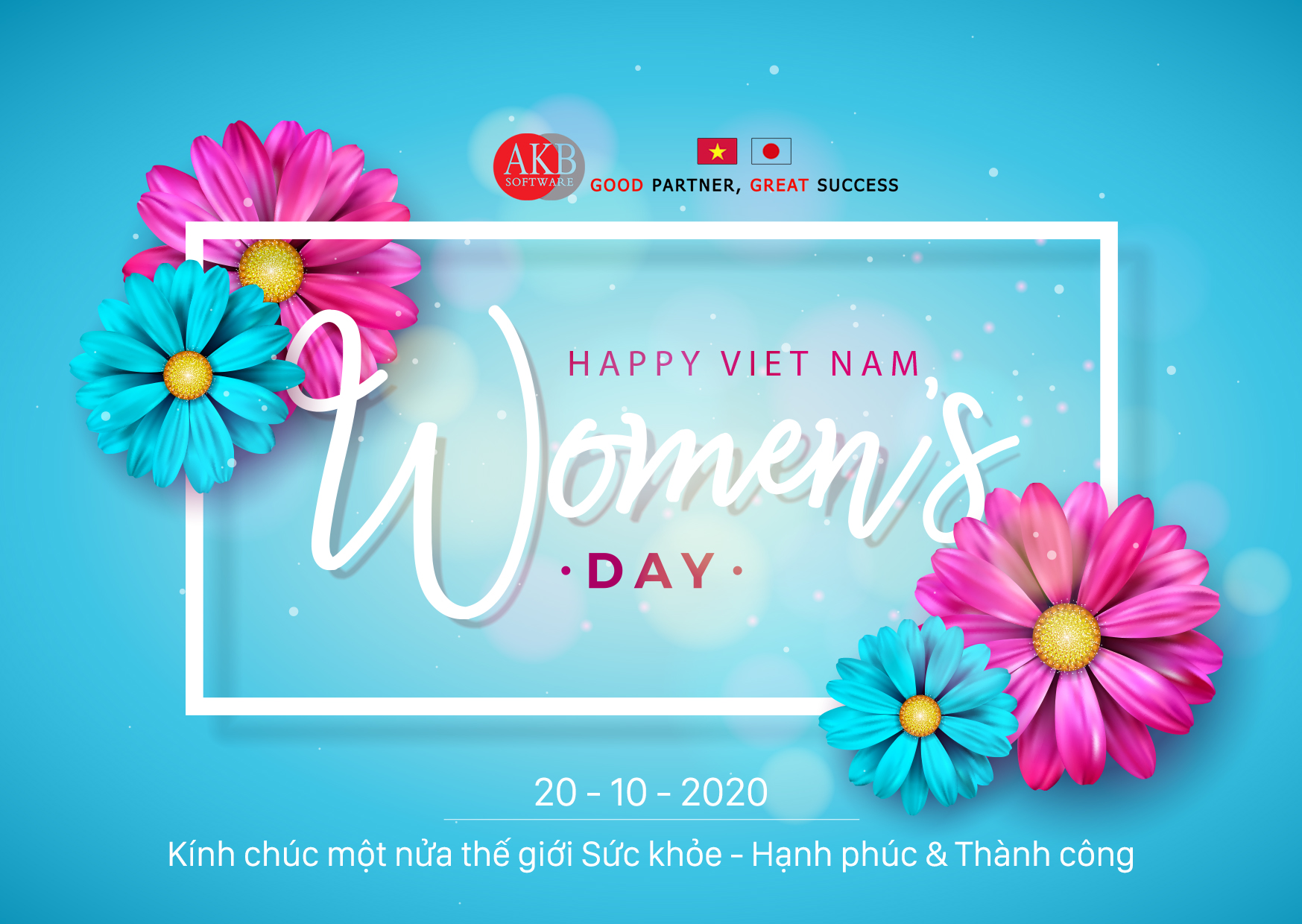 Chúc mừng ngày Phụ nữ Việt Nam 20-10