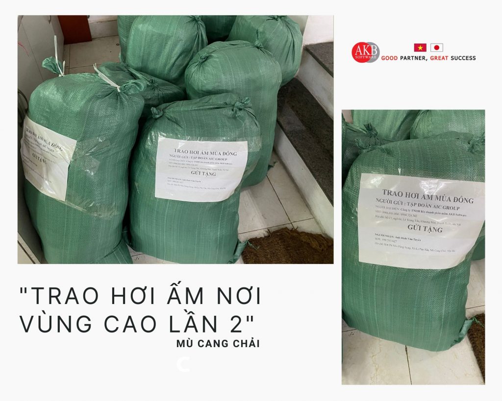 Trao hơi ấm nơi vùng cao - AIC Group 2