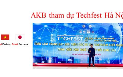 AKB tham dự Techfest Hà Nội 2023