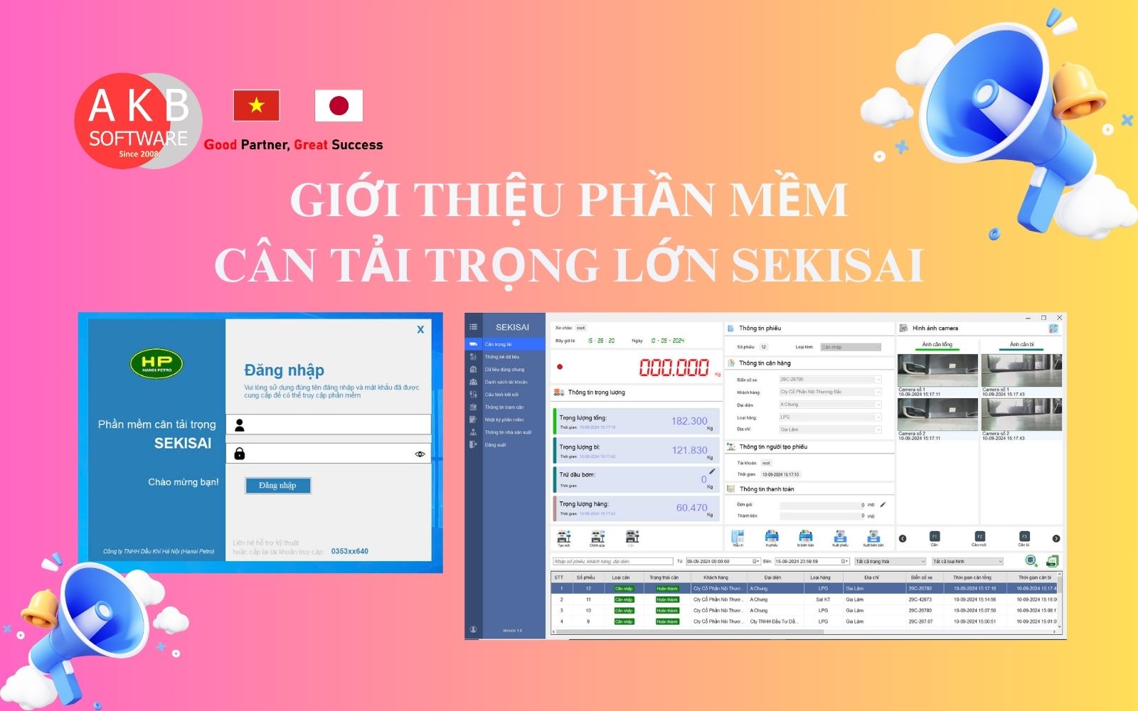 Cân trọng tải lớn Sekisai