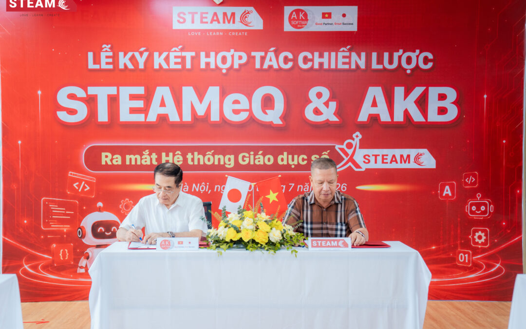 KÝ KẾT HỢP TÁC CHIẾN LƯỢC VỚI STEAMeQ
