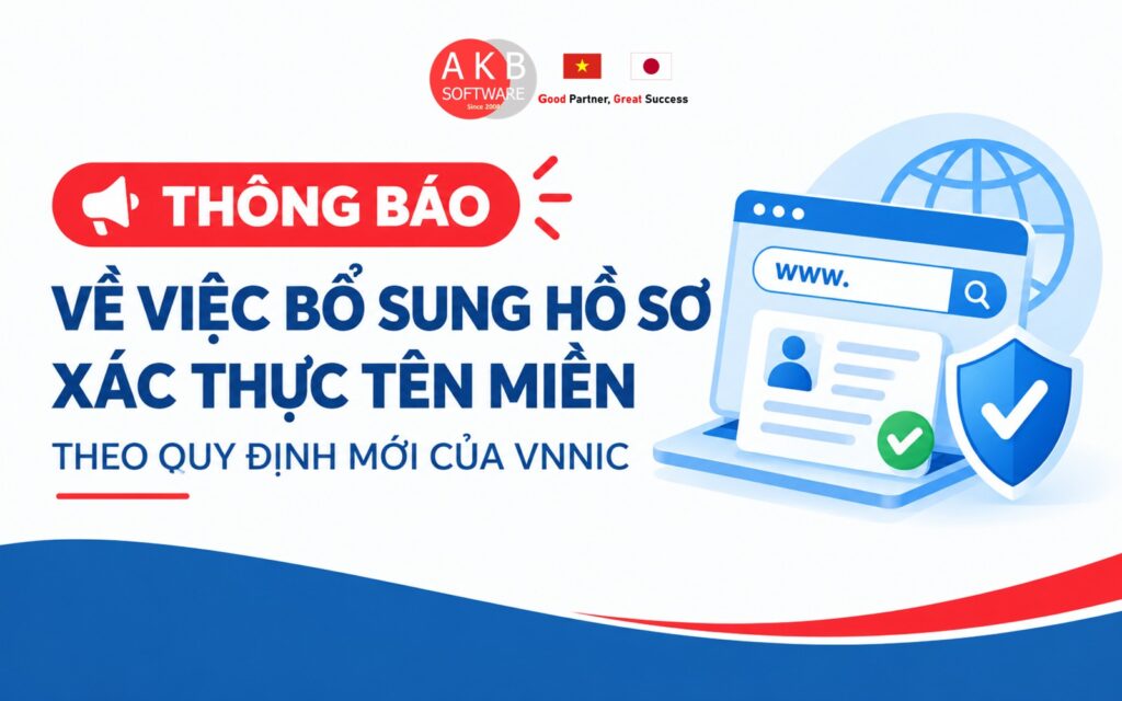 XÁC THỰC TÊN MIỀN
